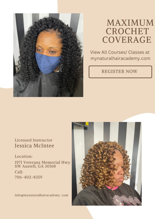 MAXIMUM CROCHET COVERAGE COURSE (TAUGHT BY LICENSE INSTRUCTOR)